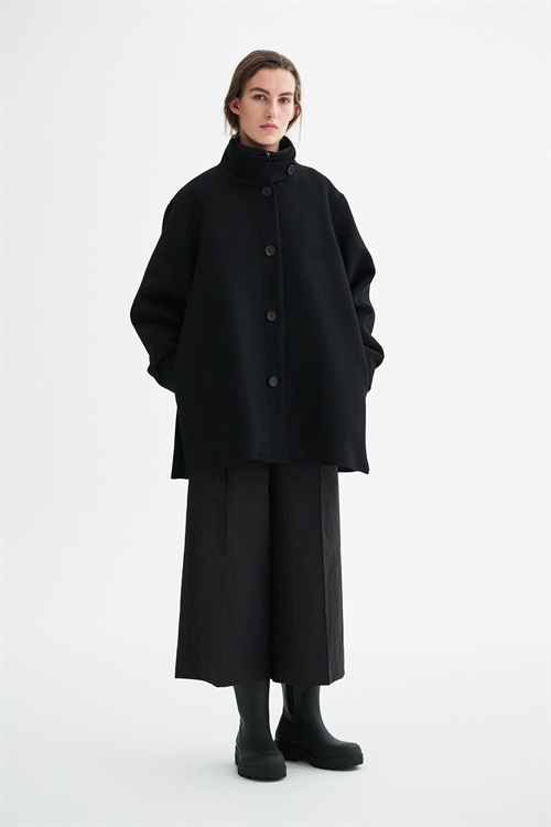 MKDT JULIA WOOL COAT BLACK
